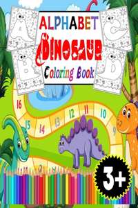 Alphabet Dinosaur Coloring Book
