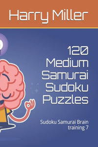 120 Medium Samurai Sudoku Puzzles