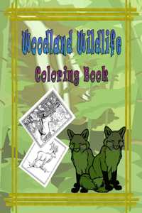 Woodland Wildlife Coloring Book