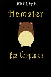 Hamster Best Companion Notebook