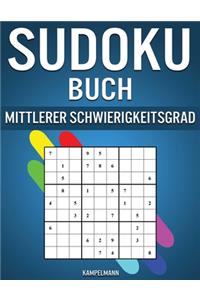Sudoku Buch Mittlerer Schwierigkeitsgrad