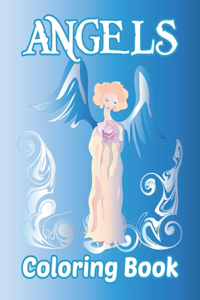 Angels Coloring Book