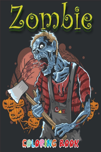 Zombie Coloring Book
