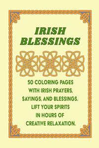 Irish Blessings Coloring Book