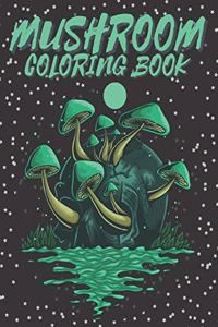 Mushroom Coloring Book