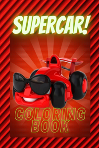SuperCar Coloring Book