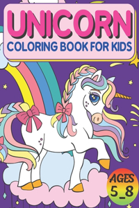 Unicorn Coloring Book For Kids Ages 5_8