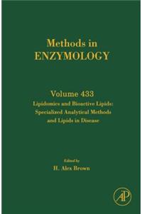 Lipidomics and Bioactive Lipids