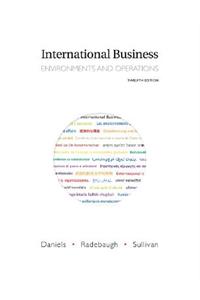 International Business: Environments and Operations