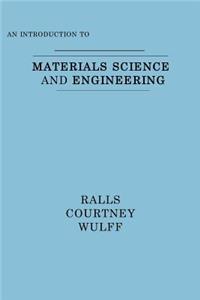 Introduction to Materials Science and Engineering