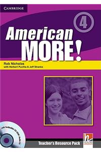 American More! Level 4 Teacher's Resource Pack with Testbuilder CD-ROM/Audio CD