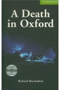 A Death in Oxford Starter/Beginner Book with Audio CD Pack