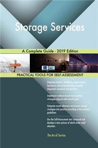 Storage Services A Complete Guide - 2019 Edition