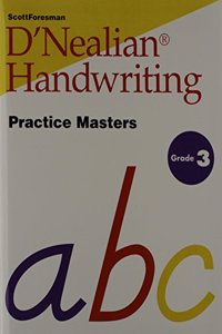Dnealian Handwriting 1994 Practice Blackline Masters Grade 3