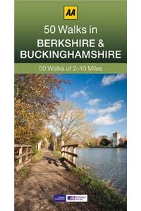 50 Walks in Berkshire & Buckinghamshire
