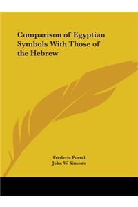 Comparison of Egyptian Symbols with Those of the Hebrew
