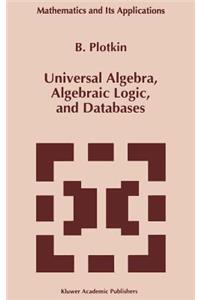 Universal Algebra, Algebraic Logic, and Databases