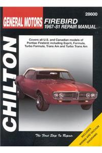 General Motors Firebird, 1967-81