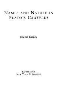 Names and Nature in Plato's Cratylus