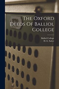 Oxford Deeds Of Balliol College