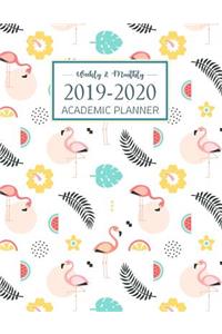 2019-2020 Academic Planner Weekly and Monthly