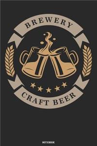 Brewery Craft Beer Notebook