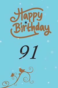 Happy birthday 91
