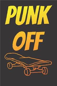 Skater Notebook Sk8 Skateboard Journal 6x9 lined Diary Longboard Punk Funny School