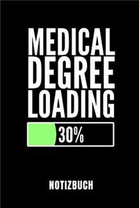 Medical Degree Loading Notizbuch