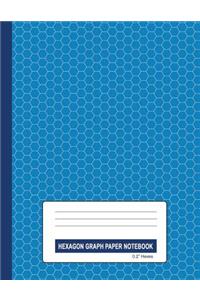 Hexagon Graph Paper Notebook - 0.2 Hexes