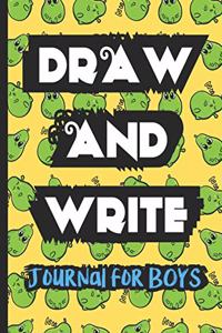 Draw and Write Journal for Boys