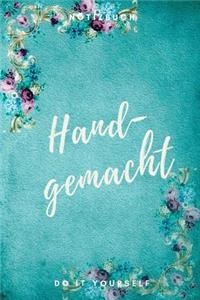 Handgemacht Notizbuch Do it yourself