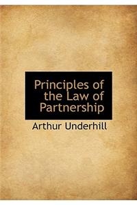 Principles of the Law of Partnership