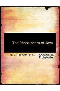 The Rhopalocera of Java