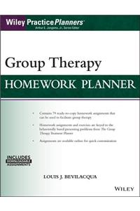 Group Therapy Homework Planner