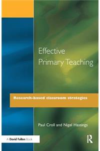 Effective Primary Teaching