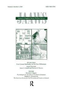 Food Animal Husbandry and the New Millennium: A Special Issue of Journal of Applied Animal Welfare Science