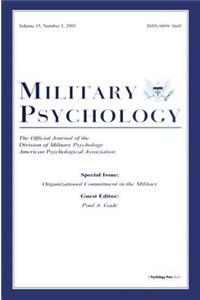 Organizational Commitment in the Military
