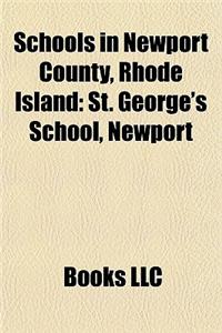 Schools in Newport County, Rhode Island