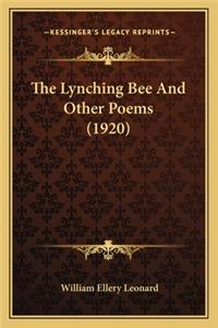 Lynching Bee and Other Poems (1920)