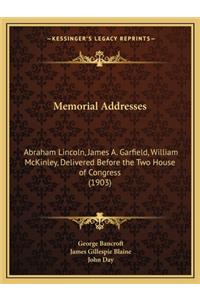 Memorial Addresses