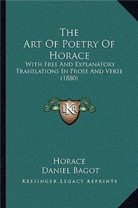The Art of Poetry of Horace