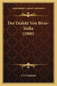 Dialekt Von Bivio-Stalla (1900)