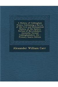 A History of Coldingham Priory