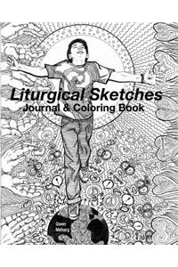 Liturgical Sketches Journal & Coloring Book