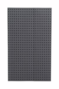Grey on Black (Quadro) B6 Unlined Notebook