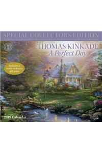 Thomas Kinkade Special Collector's Edition 2019 Deluxe Wall Calendar: A Perfect Day
