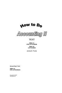How to Do Accounting II Text