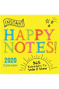 2020 Instant Happy Notes Boxed Calendar: 365 Reminders to Smile and Shine!