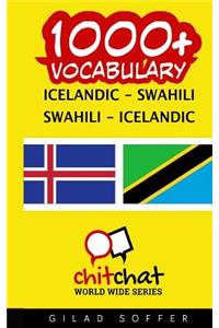 1000+ Icelandic - Swahili Swahili - Icelandic Vocabulary